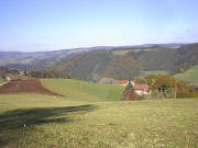 Blick nach Norden über Rufenhäusle und Schweigbrunnen am 26.10.2003