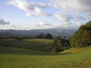 Blick vom Schönberghof über Liindenberg zum Feldberg