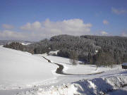 Blick vom Altenvogtshof nach Nordosten zur Keßlerhöhe am 24.2.2004