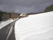 Blick nach Nordwesten zum Steiggrundhof im Februar 2004