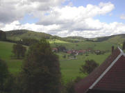 Blick nach Norden auf Biederbach-Hintertal am 21.8.2004