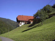 Blick nach Westen zum Heiligenhof am 1.8.2004