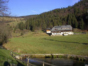 Blick nach Nordwesten zum Hansenhof am 5.12.2004