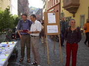  Infostand Buergerentscheid-bw.de in Freiburg am 24.9.2005