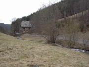 Blick nach Nordwesten zum Hutjörgenhof am 22.3.2005