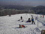 Blick vom Kaibenlochlift nach Osten am 5.2.2005