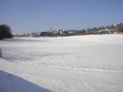 Blick nach Nordwesten hoch zu Gschweiler am 29.1.2005