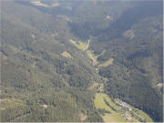 Blick nach Nordosten ins Haslachsimonswälder Tal