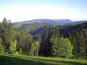 Blick vom Lachenhusle nach Nordwesten ber das Simonswlder Tal Ende Mai 2005