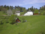 Blick nach Norden zum Huslemaierhof bei Buchenbach am 30.4.2005