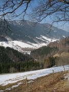 Blick nach Sdwesten ins Simonswldertal am 19.3.2006