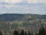 Tele-Blick vom Häusleberg nach Norden zu Breitnau-Nessellachen am 29.4.2006