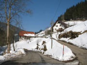 Blick nach Westen zum Heiligenhof Wildgutach am 19.3.2006