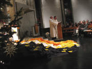 Rudolf Atsma und Johannes Kienzler am 31.12.2006 beim ökumenischen Neujahsgottesdienst in der Auferstehungskirche