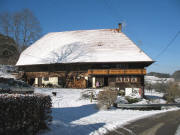 Blick nach Westen zum Schweizerhof am 26.2.2006 vormittags um 10 Uhr  