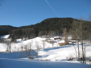 Blick nach Südwesten zum Bistenhof am 24.1.2006