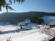 Blick nach Süden zum Schwarzhof in Furtwangen-Katzensteig am 23.1.2006