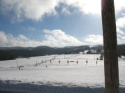 Blick von der Rankmhle nach Sden zur Schwarwaldhalle am 21.1.2006