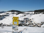 Blick vom Rundweg nach Nordwesten ber den Hang des Stbenwasenlift 