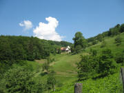 Blick nach Norden auf Hochblauen (drei Huser) am 13.6.2006