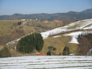 Blick nach Osten auf Horben am 20.3.2006