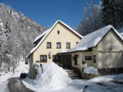 Blick nach Norden zum Gasthaus Schauinsland im Kappler Grotal am 6.3.2006