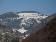 Tele-Blick von Schlechtnau nach Norden auf den Todtnauberg am 20.3.2006