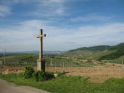 Blick nach Norden am Steinhauer-Kreuz am 24.5.2006