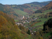 Tele-Blick vom Süßenbrunn nach Norden auf St.Trudpert am 15.11.2006