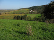 Blick vom Buchmattweg nach Norden auf Muggarth am 26.10.2006