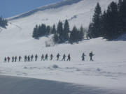Schneeschuhwandern am Feldberg am 13. März 2006
