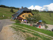 Blick nach Nordosten zur Erlenbacher Hütte am 26.8.2007