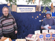 Bernhard Ilg und Bernhard Kiefer (links) von der Werksiedlung Kandern am 2.12.2007