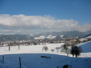 Blick vom Giersberg nach Nordosten über Burg-Höfen am 26.1.2007