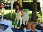 Theresa Gretzmeier am 5.8.2007 am Reckenberg: Weingut Gretzmeier aus Merdingen