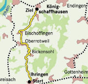 Bienenfresserpfad : Ihringen, Bickensohl, Oberrotweil, Bischoffingen, Koenigschaffhausen