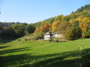 Blick nach Nordwesten zum Hirzberg am 16.10.2007