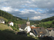 Blick nach Nordosten ber Hammereisenbach am 25.8.2008