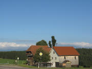 Blick nach Osten zum Schweizerhof am 25.8.2008