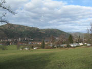 Blick nach Norden ber Camping auf Kollnau (links) und Gutach (hinten)