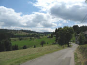 Blick nach Süden über Straß bis Althütte am 23.7.2008