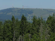Tele-Blick am 24.7.2008 von der Schnepfhalde nach Nordworden zum Feldberg