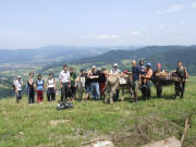 25.6.2008 bei Oberried: Gruppenbild auf letzter Etappe