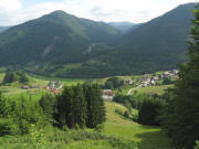 Blick nach Norden ber Prg zu Sengalenkopf und Herzogenhorn am 19.6.2008