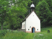 Blick nach Osten zur Nikolauskapelle in Falkensteig am 27.5.2008