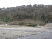 Blick nach Norden ber die Mez-Baustelle am 26.10.2006