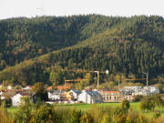 Blick vom Kappler Knoten nach Norden zum Neubaugebiet Hornbühl 17.10.2008