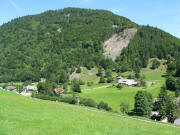 Blick nach Sdwesten ber Prg zum 1087 m hohen Nollenkopf am 24.8.2008