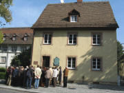 Am alten Rathaus in Littenweiler am 28.9.2008 um 12 Uhr