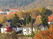 Blick nach Norden zum Hummelhof am 29.10.2009